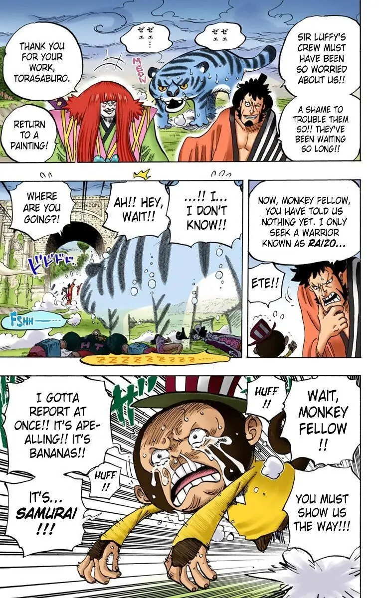 One Piece Digital Colored Chapter 815 image 17